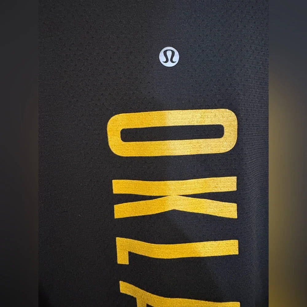 Lululemon Oklahoma Championship Mindset T-Shirt Women’s 12 - Picture 6 of 7